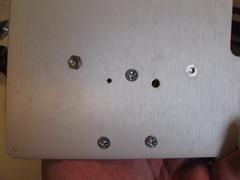 VESA plate - Countersunk 8-32 screws for RAM ball mount.JPG